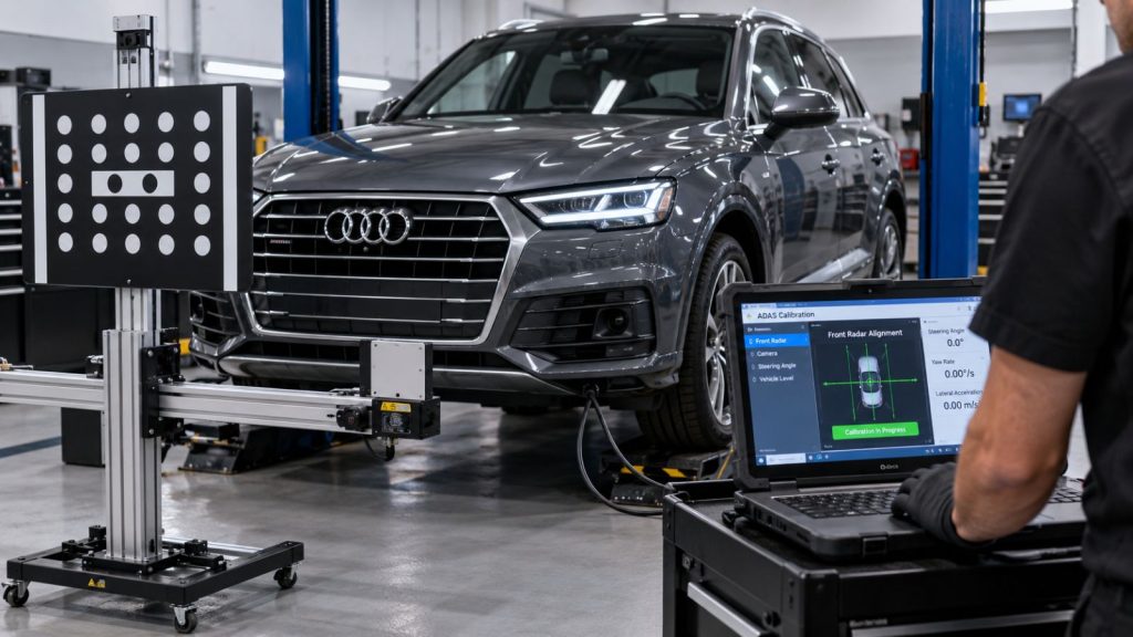 Audi Suspension Repairs and ADAS Calibration Requirements Explained